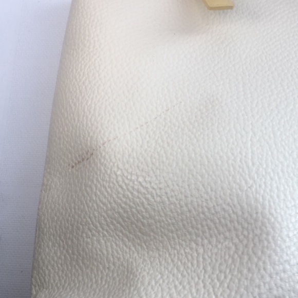 Dooney&Bourke all weather Leather tote and matching wallet EUC Cream&Yellow - Picture 11 of 16